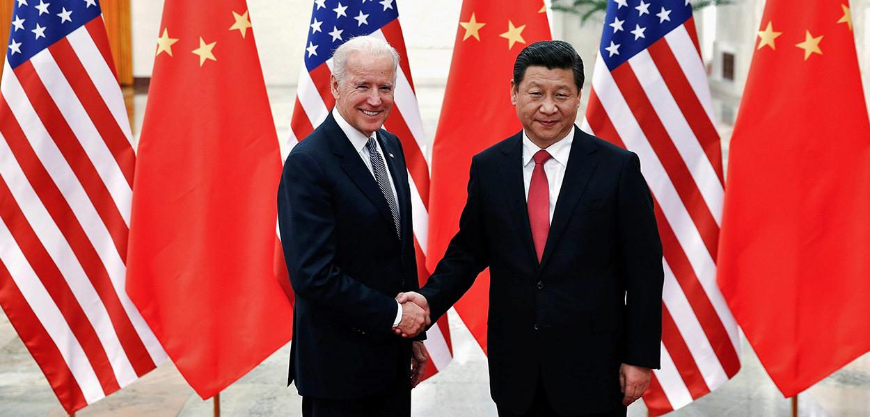 Joe Biden e Xi Jinping (Foto: REUTERS) www.brasil247.com - Joe Biden e Xi Jinping