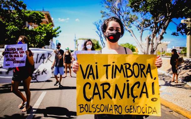 Protesto contra Bolsonaro (Foto: Protesto contra Bolsonaro) Protesto contra Bolsonaro