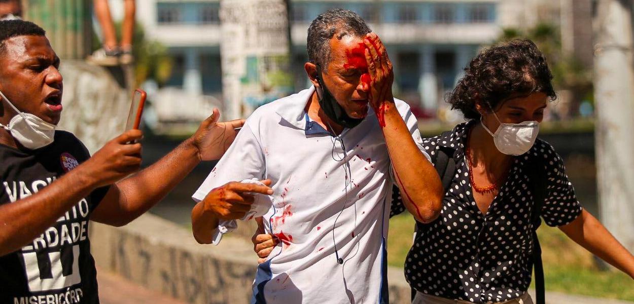 (Foto: Hugo Muniz/Mídia Ninja) www.brasil247.com -