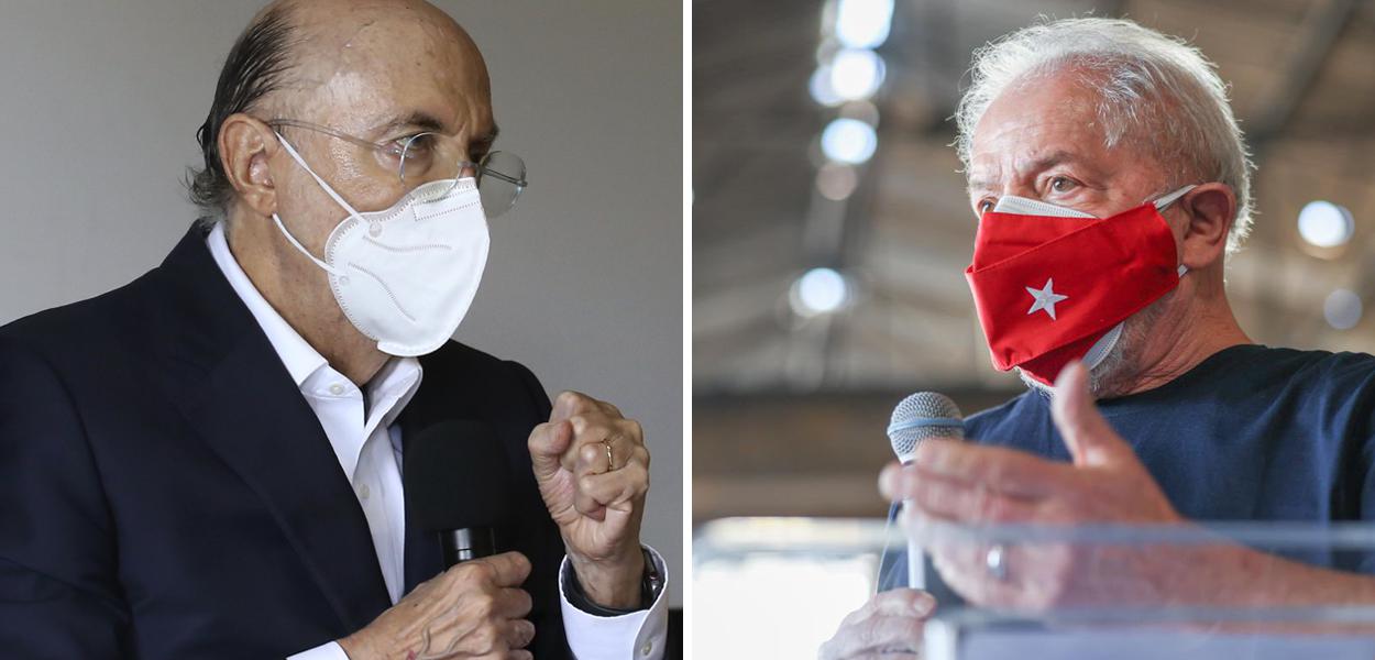Henrique Meirelles e Lula (Foto: Governo do Estado de São Paulo | Ricardo Stuckert) www.brasil247.com - Henrique Meirelles e Lula