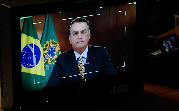 Pronunciamento do Presidente da República, Jair Bolsonaro. (Foto: Anderson Riedel/PR) Pronunciamento do Presidente da República, Jair Bolsonaro.