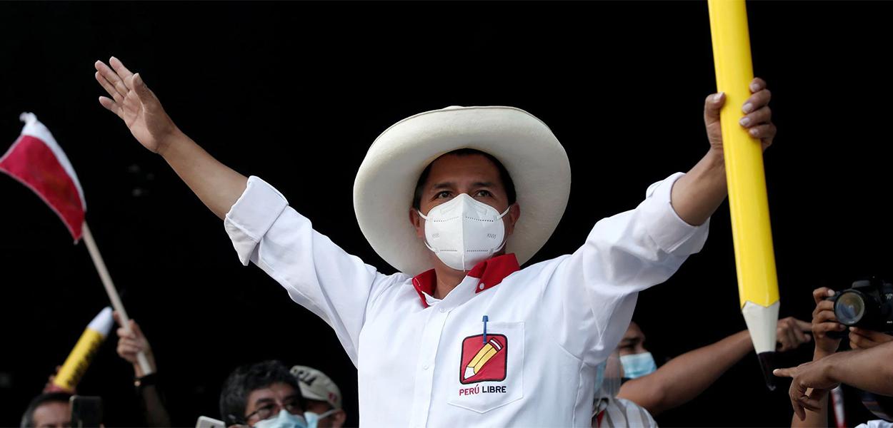 Pedro Castillo (Foto: Reuters) www.brasil247.com - Pedro Castillo