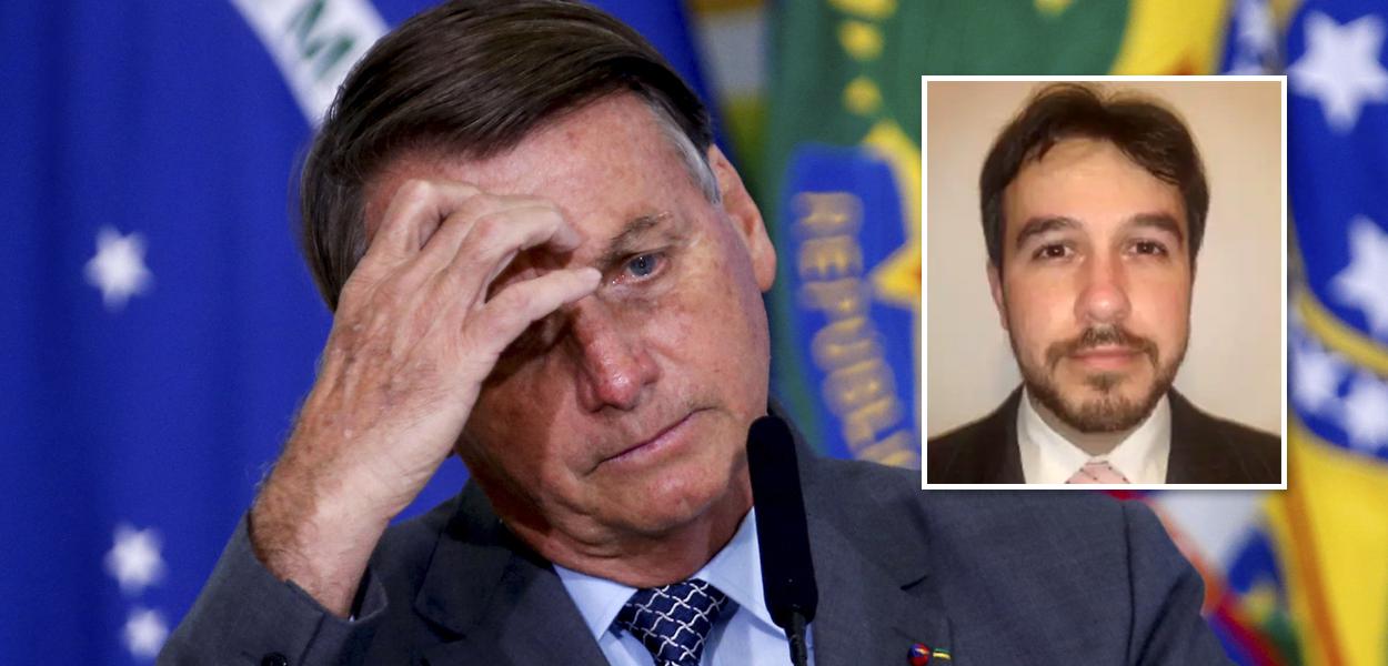 Bolsonaro e Alexandre Figueiredo (Foto: REUTERS/Adriano Machado | Reprodução) www.brasil247.com - Bolsonaro e Alexandre Figueiredo