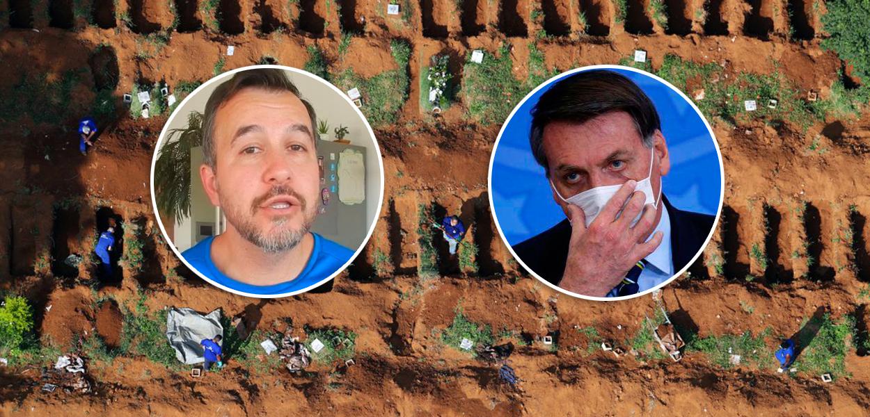 Alexandre Figueiredo Costa Silva Marques e Bolsonaro (Foto: Reuters | Reprodução) www.brasil247.com - Alexandre Figueiredo Costa Silva Marques e Bolsonaro