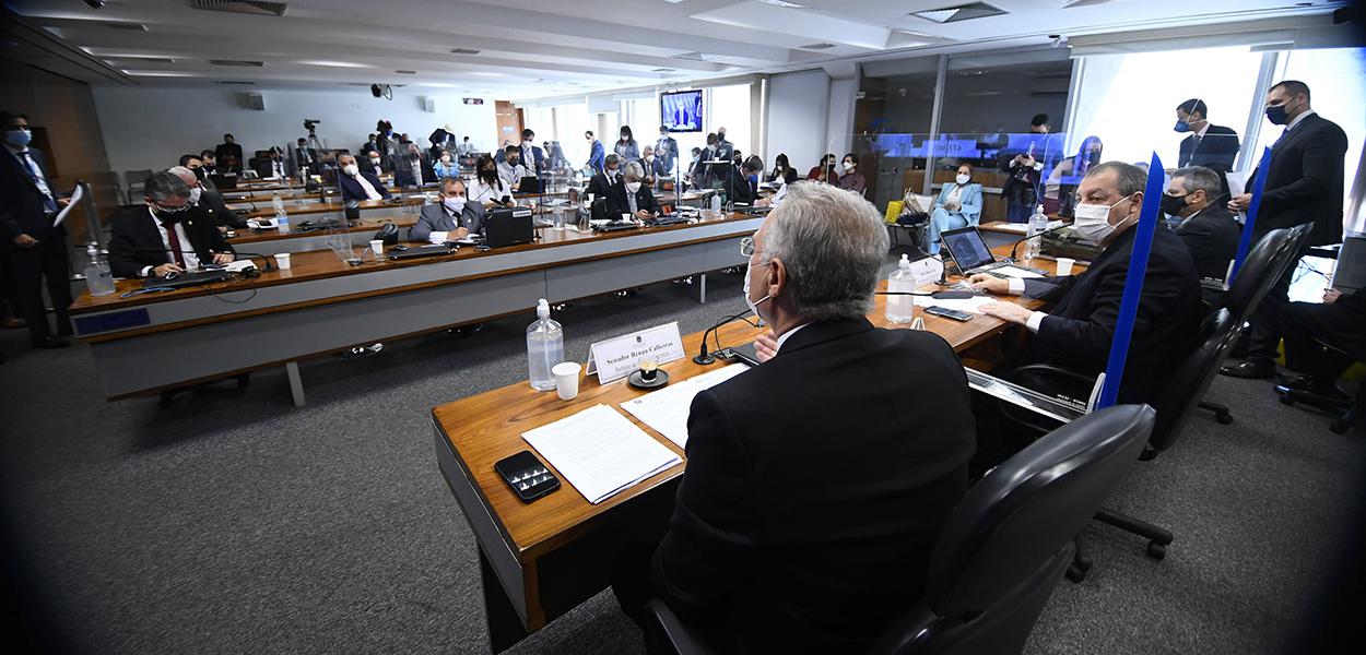 Comissão Parlamentar de Inquérito da Pandemia (Foto: Marcos Oliveira/Agência Senado) Comissão Parlamentar de Inquérito da Pandemia