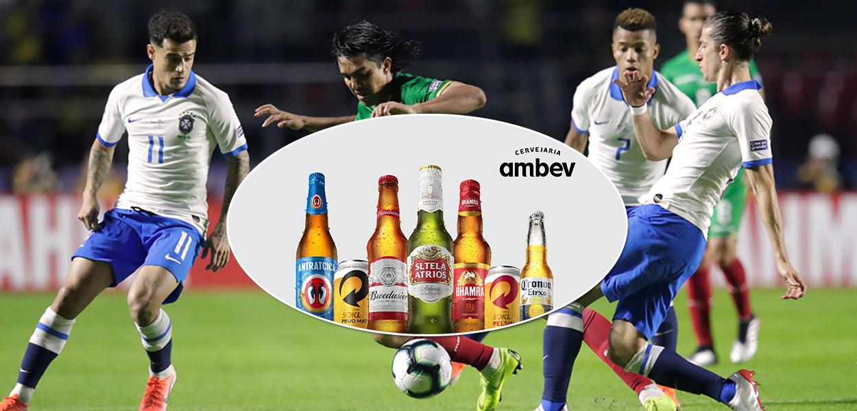 Ambev desiste de veicular publicidade na Copa América no Brasil (Foto: Divulgação) Ambev desiste de veicular publicidade na Copa América no Brasil