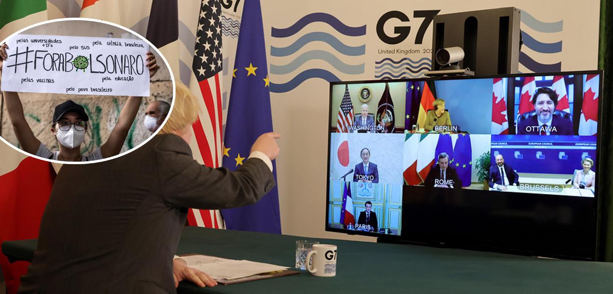 (Foto: G7UK | Rafaela Araújo/Mídia NINJA)