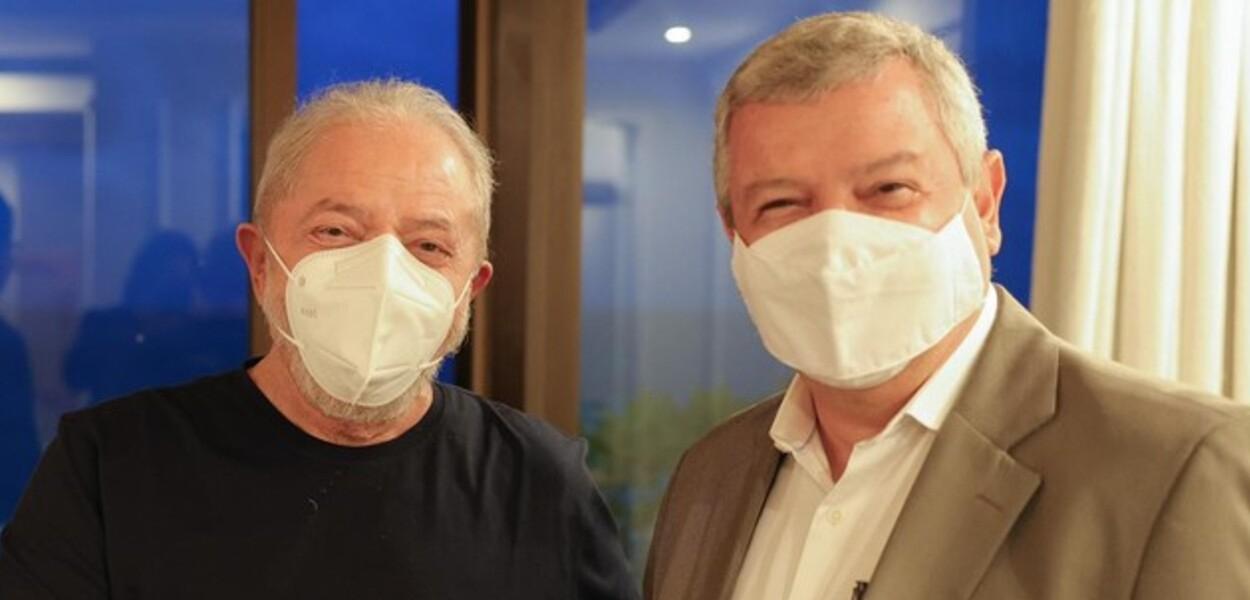 Lula e Axel Grael (Foto: Ricardo Stuckert) Lula e Axel Grael