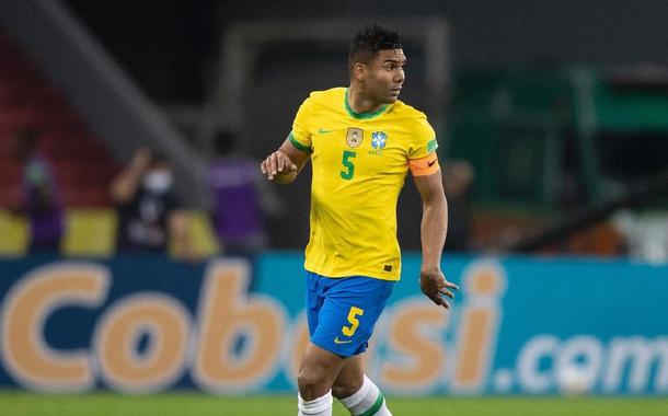 Casemiro (Foto: Lucas Figueiredo/CBF) Casemiro
