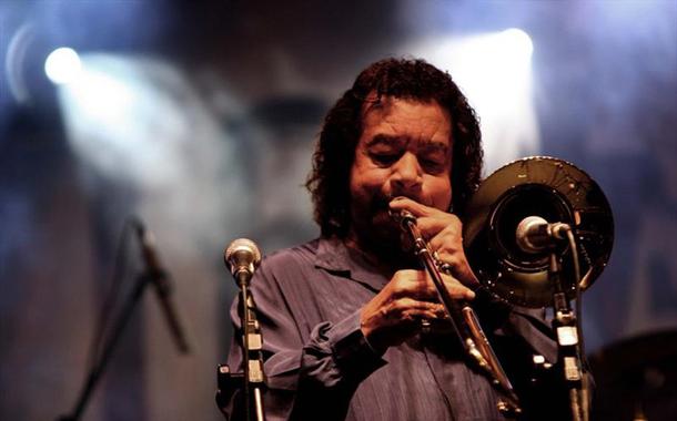 Trombonista Raul de Souza (Foto: Divulgação) Trombonista Raul de Souza