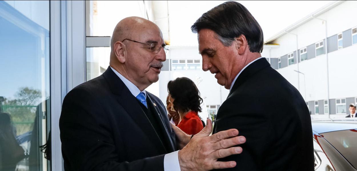 Osmar Terra e Jair Bolsonaro (Foto: Palácio do Planalto) www.brasil247.com - Osmar Terra e Jair Bolsonaro