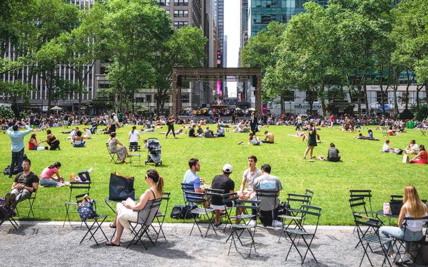 Bryant Park, Nova York (Foto: Viviane Faver / Plurale) Bryant Park, Nova York