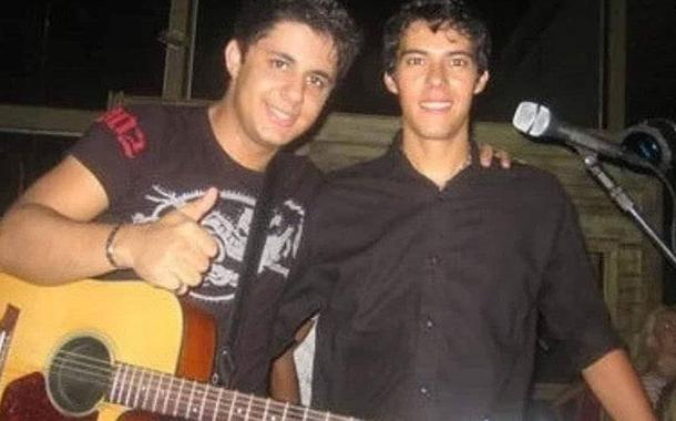 Cristiano Araújo e Luizmar (Foto: Reprodução/Divulgação) Cristiano Araújo e Luizmar