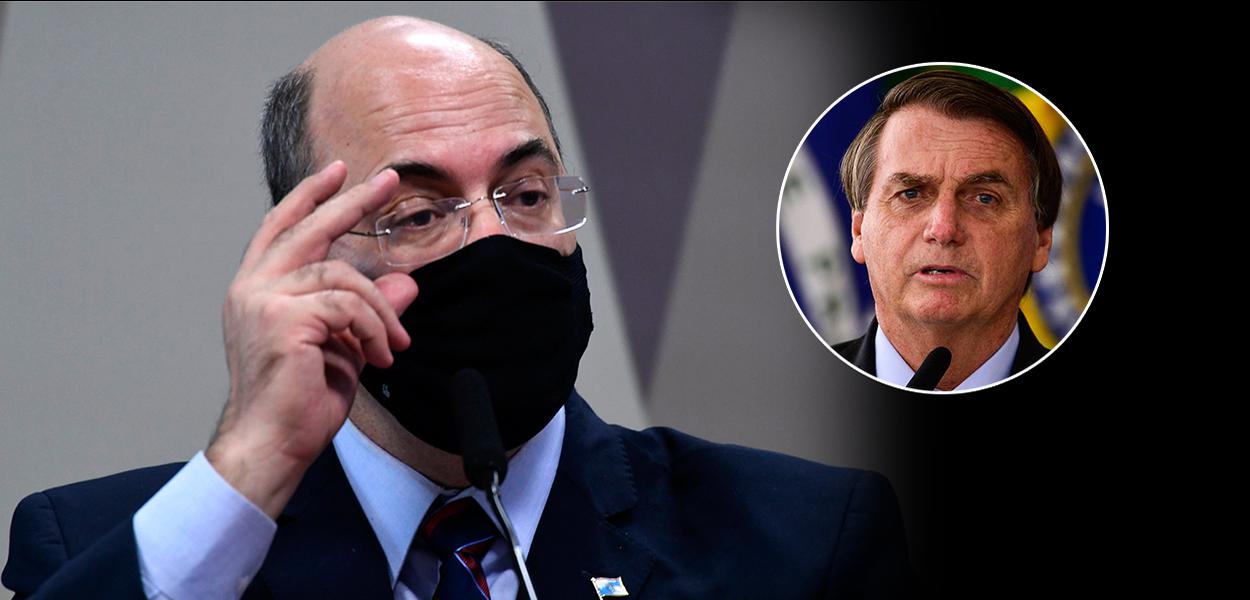Wilson Witzel e Jair Bolsonaro (Foto: Edilson Rodrigues/Agência Senado | ABr) Wilson Witzel e Jair Bolsonaro