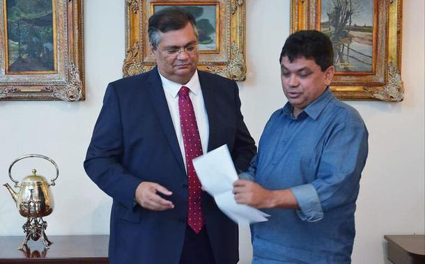 Flávio Dino e Marcio Jerry (Foto: Divulgação) Flávio Dino e Marcio Jerry