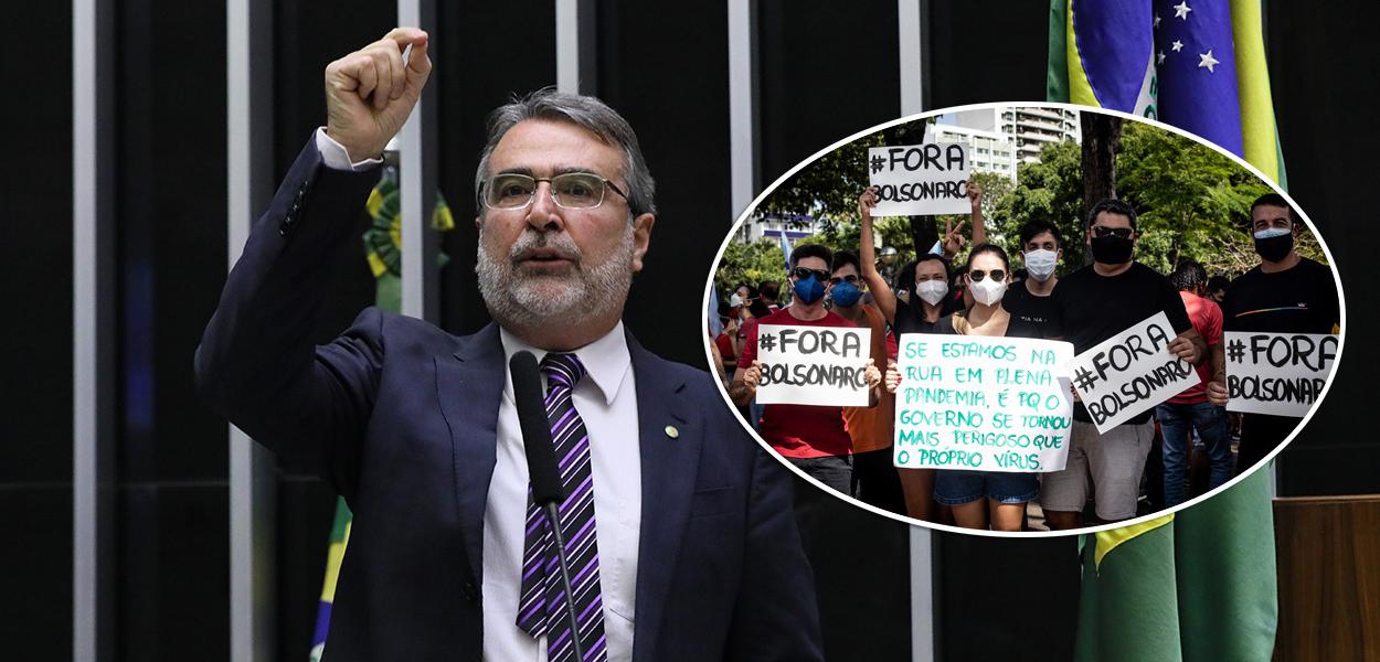 Deputado federal Henrique Fontana (PT-RS) e atos contra Jair Bolsonaro (Foto: Michel Jesus/Câmara dos Deputados | Mídia NINJA) Deputado federal Henrique Fontana (PT-RS) e atos contra Jair Bolsonaro