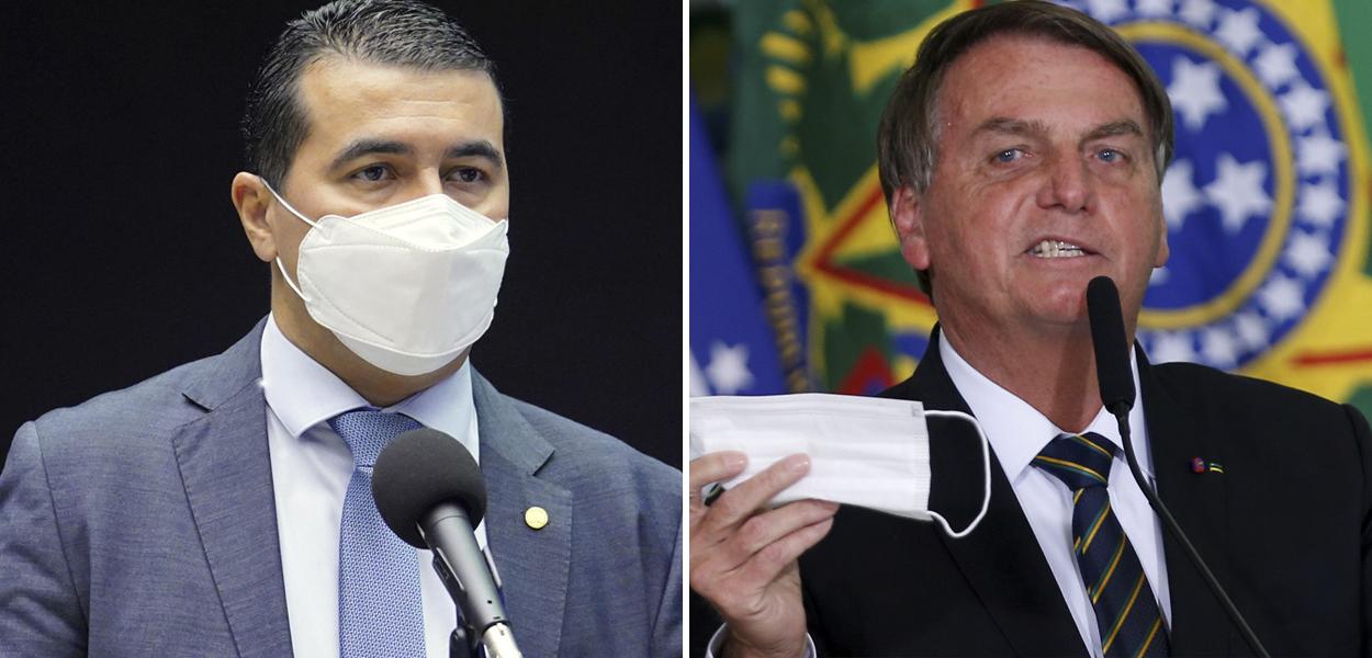 Luis Miranda e Jair Bolsonaro (Foto: Pablo Valadares/Câmara dos Deputados | REUTERS/Adriano Machado) www.brasil247.com - Luis Miranda e Jair Bolsonaro