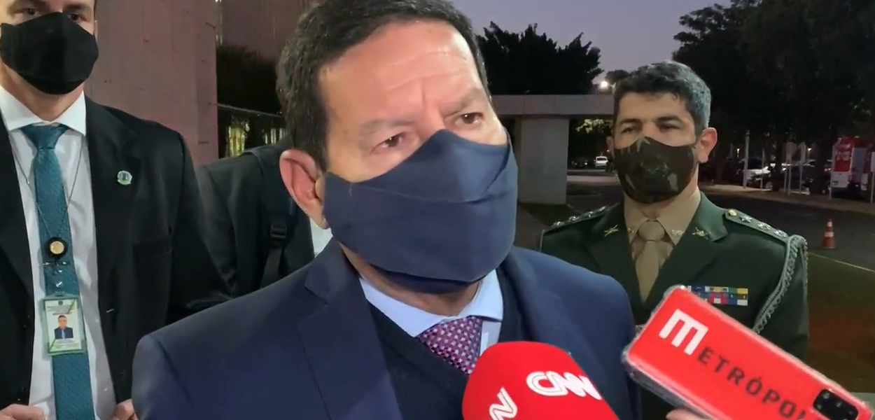 Vice-presidente Hamilton Mourão (Foto: Reprodução) Vice-presidente Hamilton Mourão