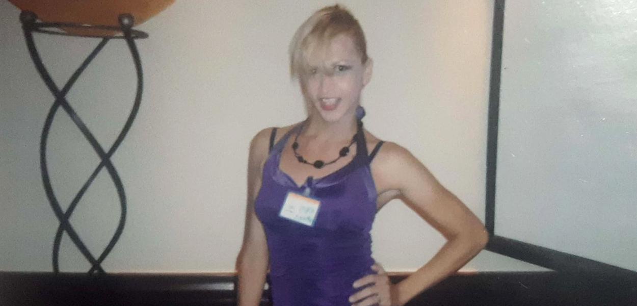 Vicky Hernández, foto em arquivo pessoal