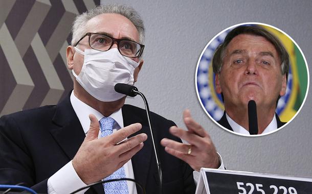 Renan Calheiros e Bolsonaro (Foto: Edilson Rodrigues/Agência Senado | REUTERS/Adriano Machado) Renan Calheiros e Bolsonaro