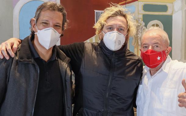 Haddad, Otto e Lula (Foto: Ricardo Stuckert) Haddad, Otto e Lula