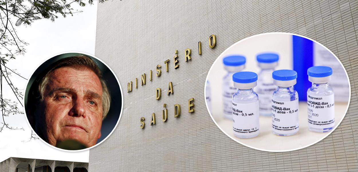 Bolsonaro, Ministério da Saúde e Sputnik V (Foto: Reuters | Geraldo Magela/Agência Senado) www.brasil247.com - Bolsonaro, Ministério da Saúde e Sputnik V