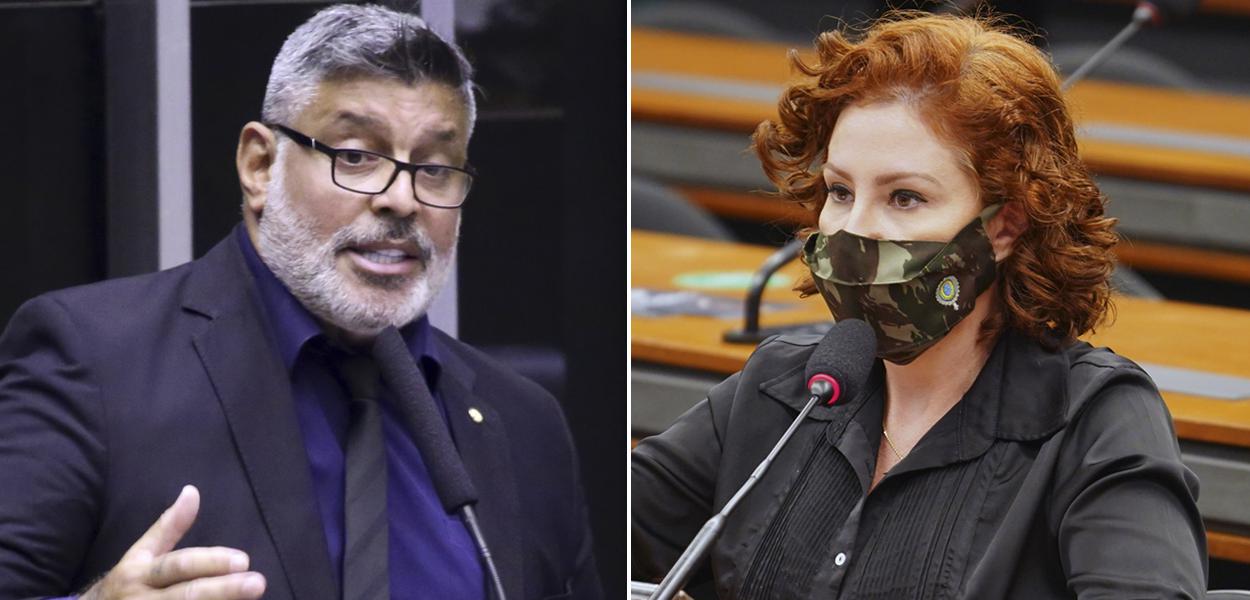 Alexandre Frota e Carla Zambelli (Foto: Câmara dos Deputados) Alexandre Frota e Carla Zambelli