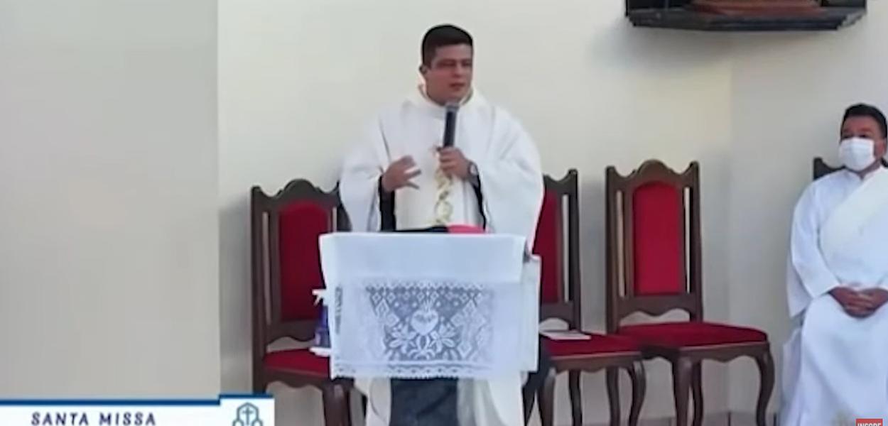 Padre Pablo Henrique de Faria (Foto: Reprodução) Padre Pablo Henrique de Faria