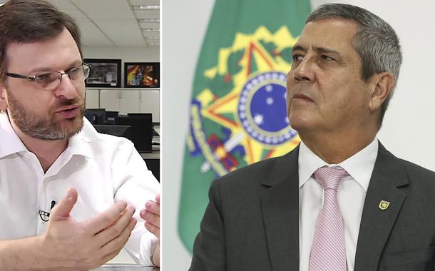 Marcelo Godoy e Braga Netto (Foto: Reprodução | Marcos Corrêa/PR) Marcelo Godoy e Braga Netto