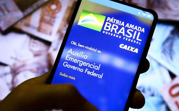 Aplicativo auxílio emergencial do Governo Federal. (Foto: Marcelo Camargo/Agência Brasil) Aplicativo auxílio emergencial do Governo Federal.