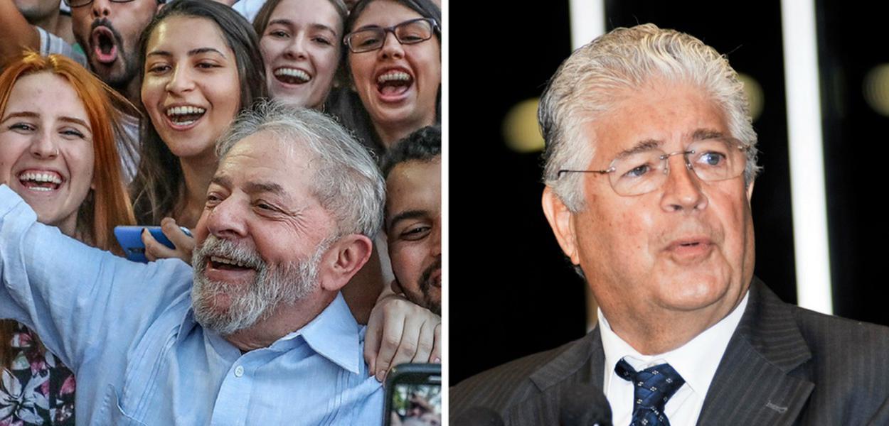 Lula e Requião (Foto: Reprodução) Lula e Requião