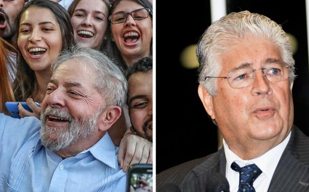 Lula e Requião (Foto: Reprodução) Lula e Requião