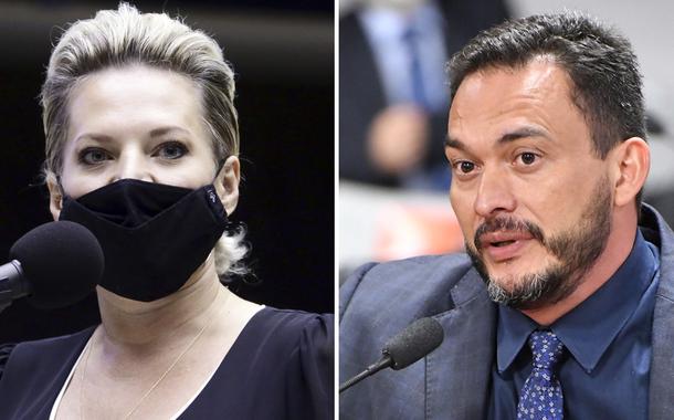 Joice Hasselmann e Styvenson Valentim (Foto: Cleia Viana/Câmara dos Deputados | Waldemir Barreto/Agência Senado) Joice Hasselmann e Styvenson Valentim