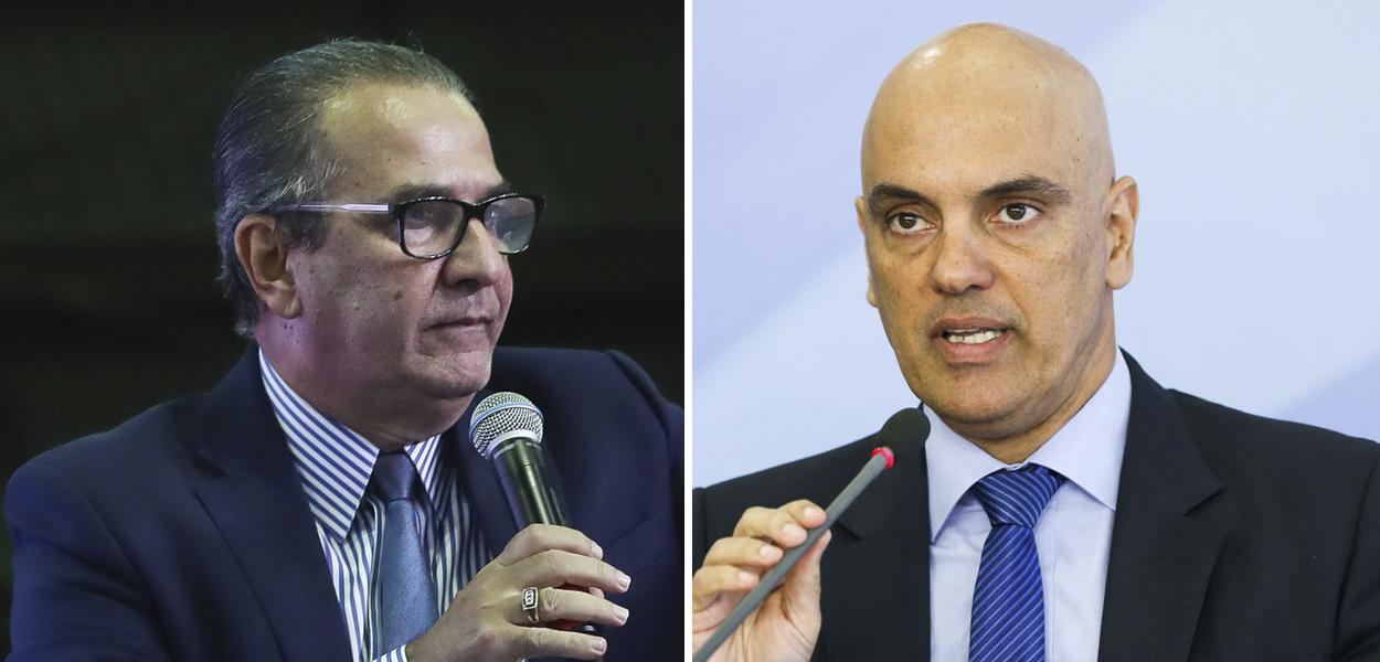 Silas Malafaia e o ministro do STF Alexandre de Moraes (Foto: Isac Nóbrega/PR |Marcelo Camargo/Agência Brasil) www.brasil247.com - Silas Malafaia e o ministro do STF Alexandre de Moraes