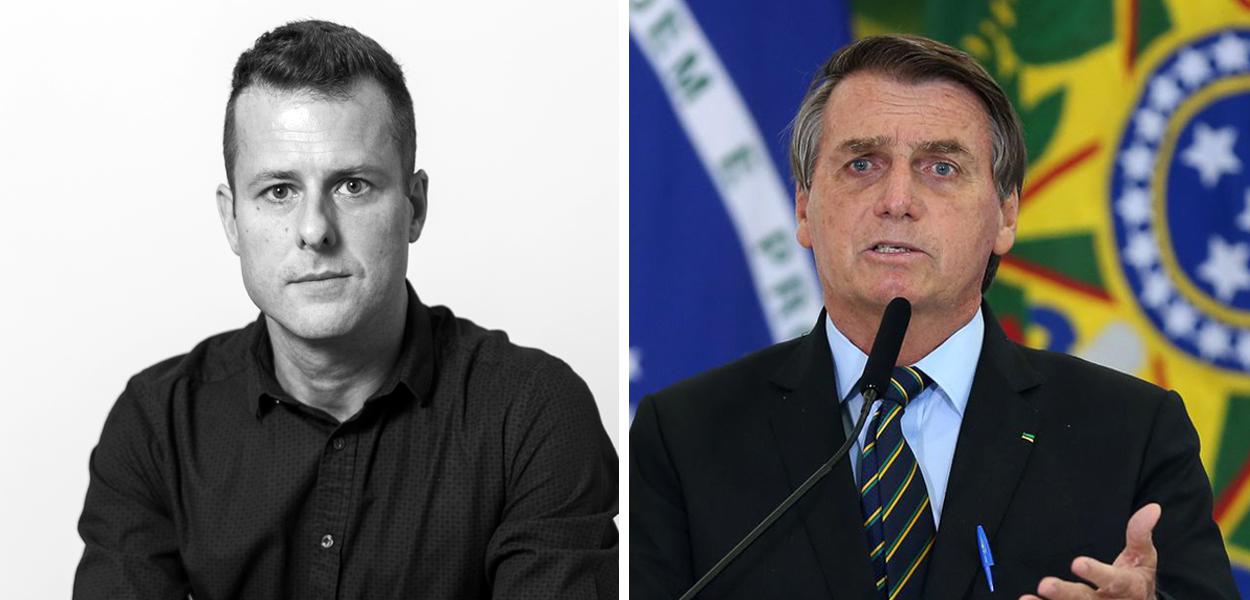 César Calejon e Jair Bolsonaro (Foto: Reprodução | ABr) www.brasil247.com - César Calejon e Jair Bolsonaro