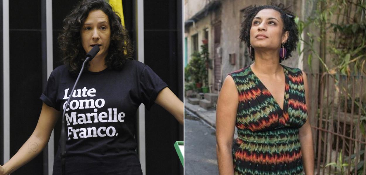Monica Benicio e Marielle Franco