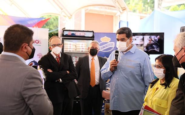 Nicolás Maduro mudou seis ministros do seu gabinete logo após instalação da mesa de diálogo nacional com a oposição (Foto: Presidência da República/Venezuela) Nicolás Maduro mudou seis ministros do seu gabinete logo após instalação da mesa de diálogo nacional com a oposição