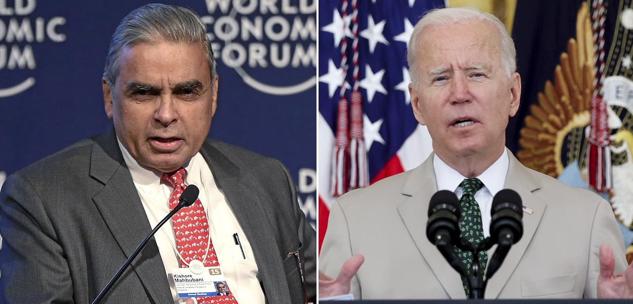 Kishore Mahbubani e Joe Biden