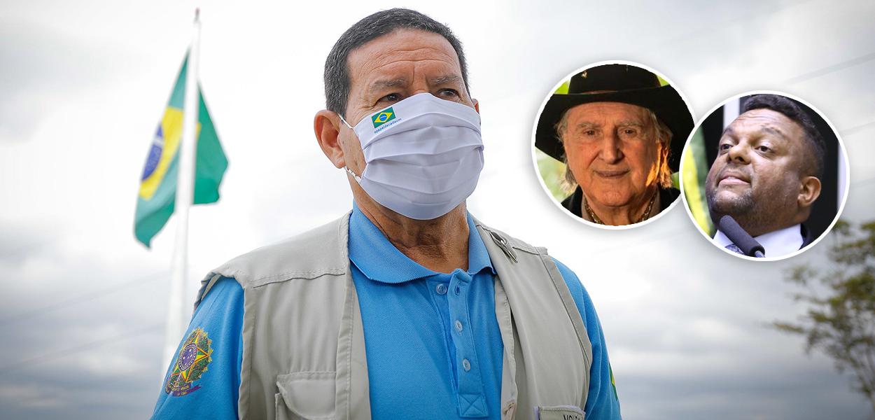 Hamilton Mourão, Sérgio Reis e Otoni de Paula