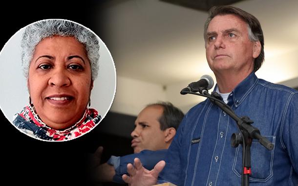 Maria Betânia Silva e Jair Bolsonaro (Foto: Reprodução | Isac Nóbrega/PR) Maria Betânia Silva e Jair Bolsonaro