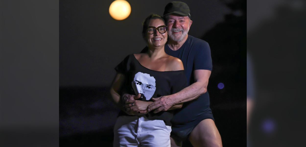 Janja e Lula (Foto: Ricardo Stuckert) www.brasil247.com - Janja e Lula
