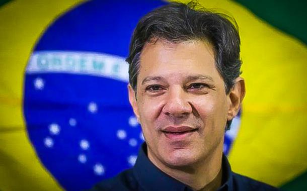 Haddad lidera pesquisa para governo de SP com 20,7% das intenções de voto