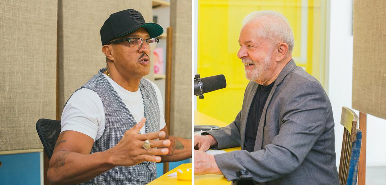 Mano Brown e Lula (Foto: Divulgação) Mano Brown e Lula