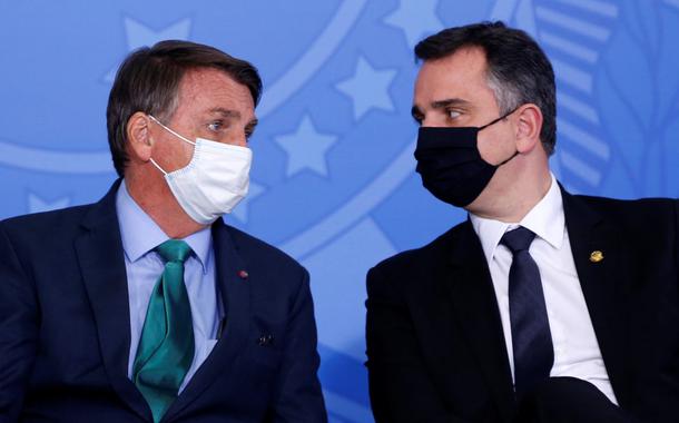 Jair Bolsonaro e Rodrigo Pacheco (Foto: Reuters/Adriano Machado) Jair Bolsonaro e Rodrigo Pacheco