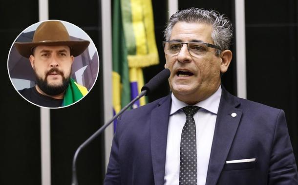 Zé Trovão e o deputado federal Nereu Crispim (Foto: Divulgação / Agência Câmara) Zé Trovão e o deputado federal Nereu Crispim
