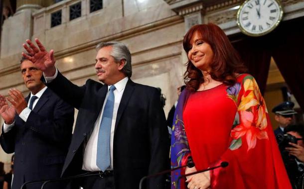 Alberto Fernández e Cristina Kirchner (Foto: Agustín Marcarian/Reuters) Alberto Fernández e Cristina Kirchner