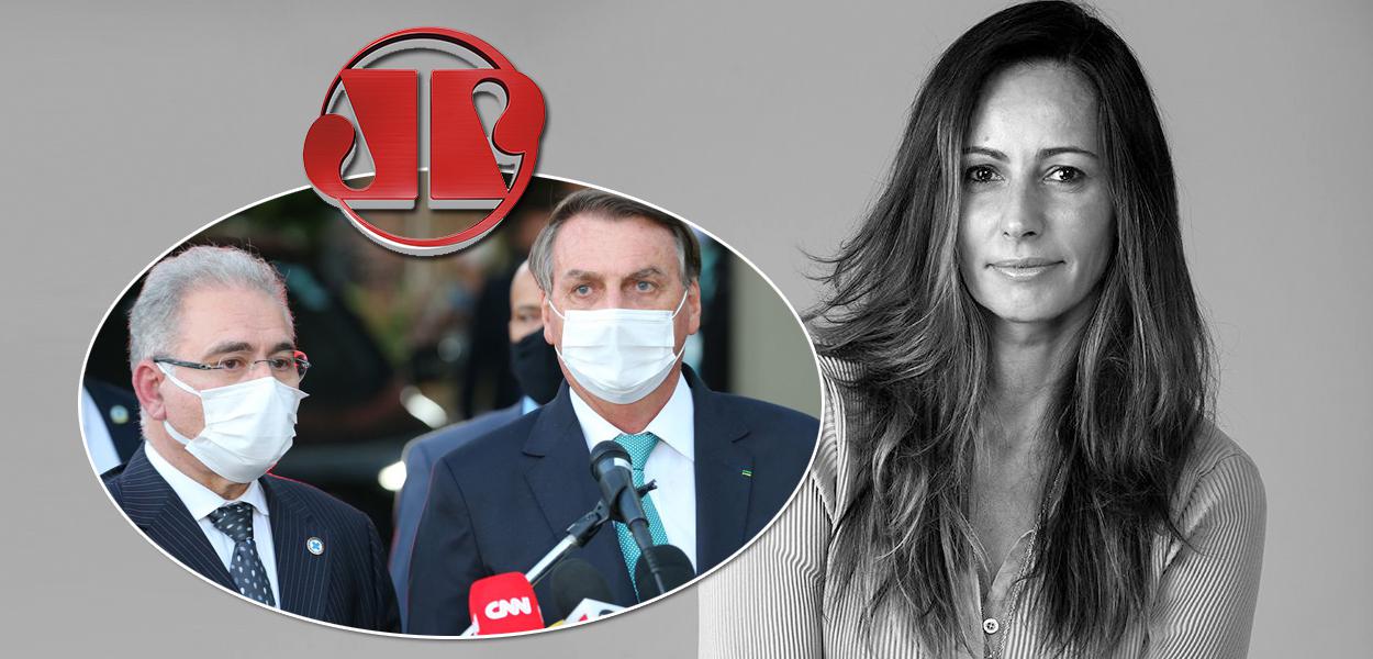 Marcelo Queiroga, Jair Bolsonaro e Ana Paula Henkel (Foto: ABr | Divulgação) www.brasil247.com - Marcelo Queiroga, Jair Bolsonaro e Ana Paula Henkel