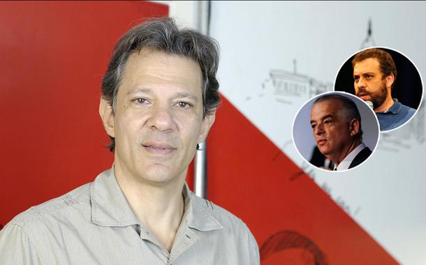 Fernando Haddad, Guilherme Boulos e Márcio França (Foto: Editora 247 I Agência Brasil) Fernando Haddad, Guilherme Boulos e Márcio França