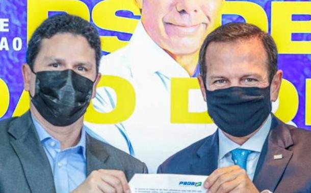 Bruno Araújo e João Doria (Foto: Reprodução) Bruno Araújo e João Doria