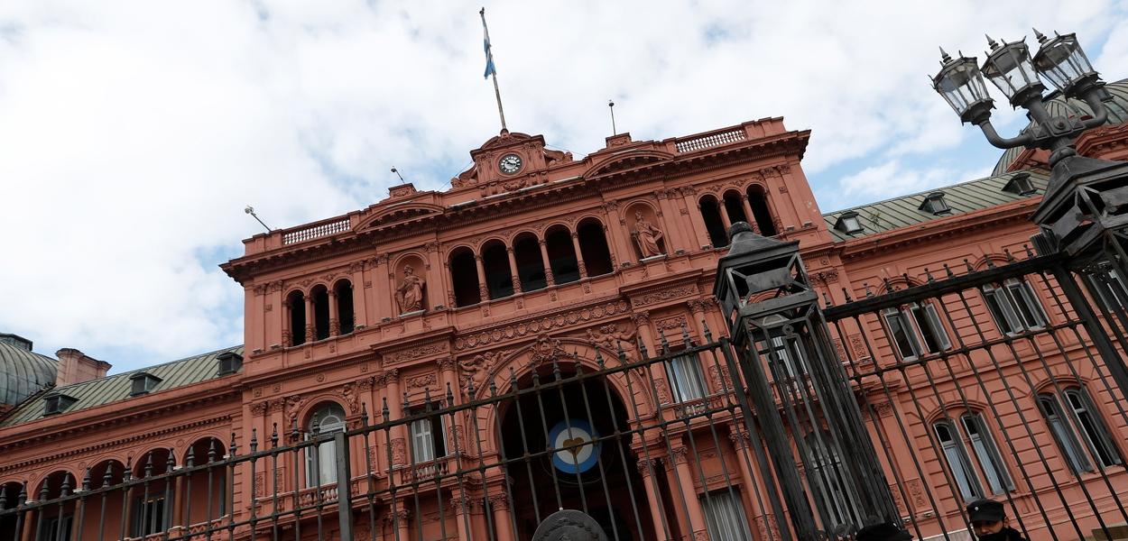 Casa Rosada, a sede da presidência argentina, em Buenos Aires (Foto: Reuters/Agustin Marcarian) Casa Rosada, a sede da presidência argentina, em Buenos Aires